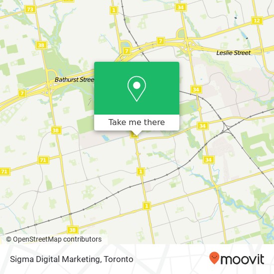 Sigma Digital Marketing map