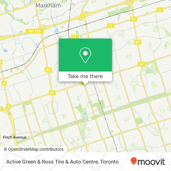 Active Green & Ross Tire & Auto Centre map