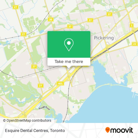 Esquire Dental Centres map