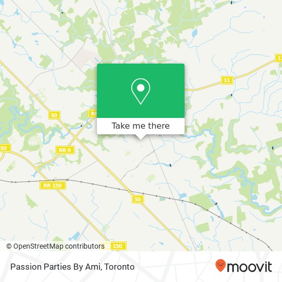 Passion Parties By Ami map