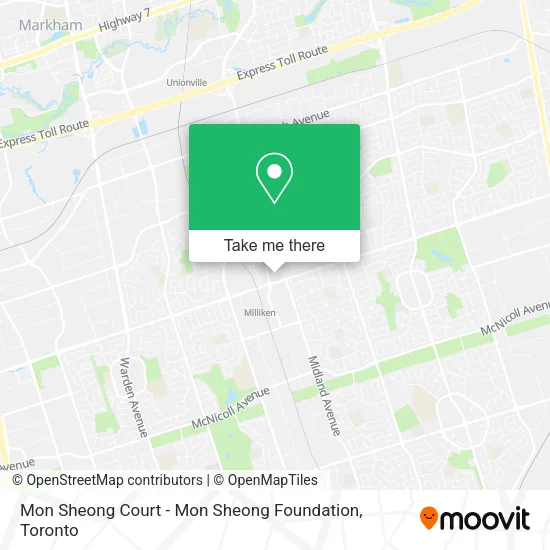 Mon Sheong Court - Mon Sheong Foundation map