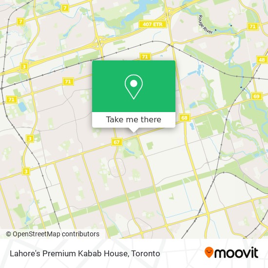 Lahore's Premium Kabab House map