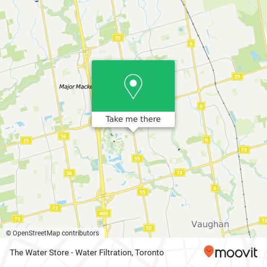 The Water Store - Water Filtration map
