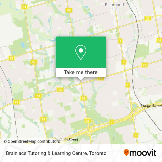 Brainiacs Tutoring & Learning Centre map