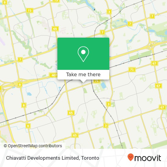 Chiavatti Developments Limited map