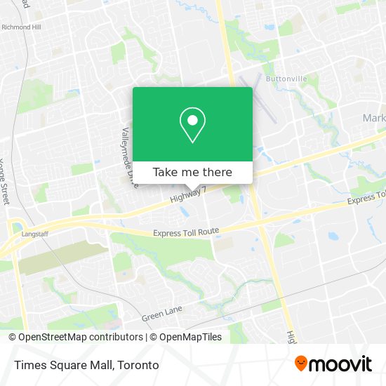 Times Square Mall map