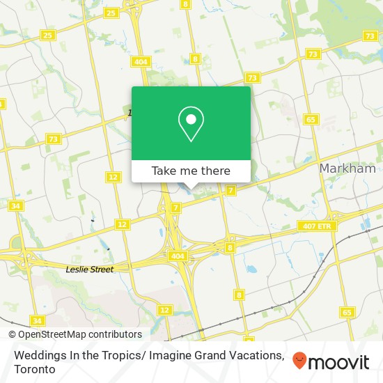 Weddings In the Tropics/ Imagine Grand Vacations map