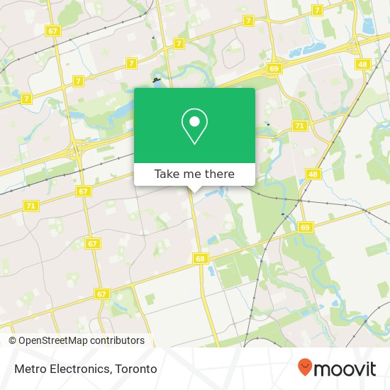 Metro Electronics map