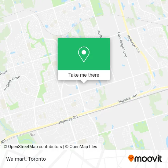 Walmart map