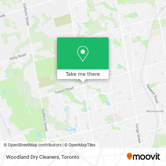 Woodland Dry Cleaners plan
