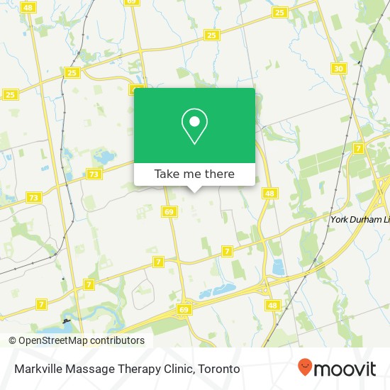 Markville Massage Therapy Clinic plan