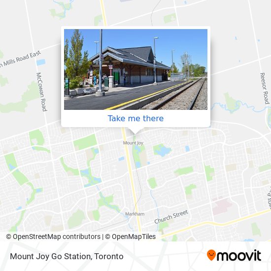 Mount Joy Go Station map
