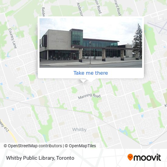 Whitby Public Library plan