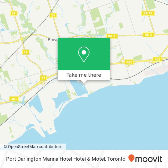 Port Darlington Marina Hotel Hotel & Motel plan