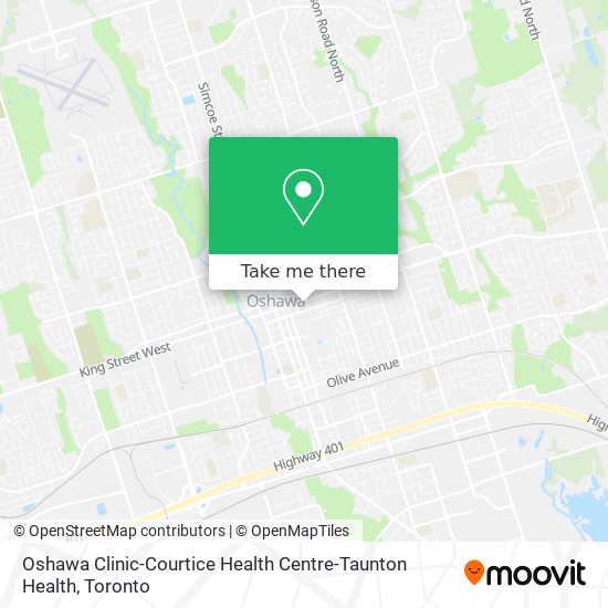 Oshawa Clinic-Courtice Health Centre-Taunton Health plan