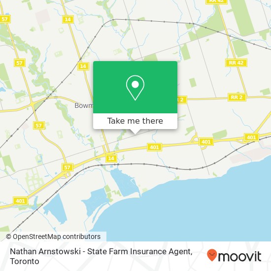 Nathan Arnstowski - State Farm Insurance Agent map