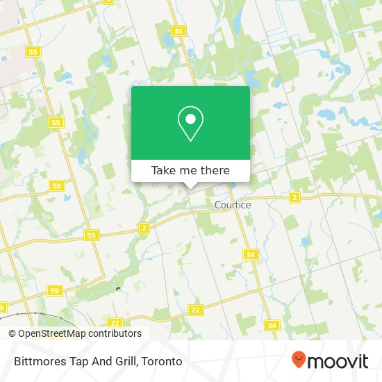 Bittmores Tap And Grill plan