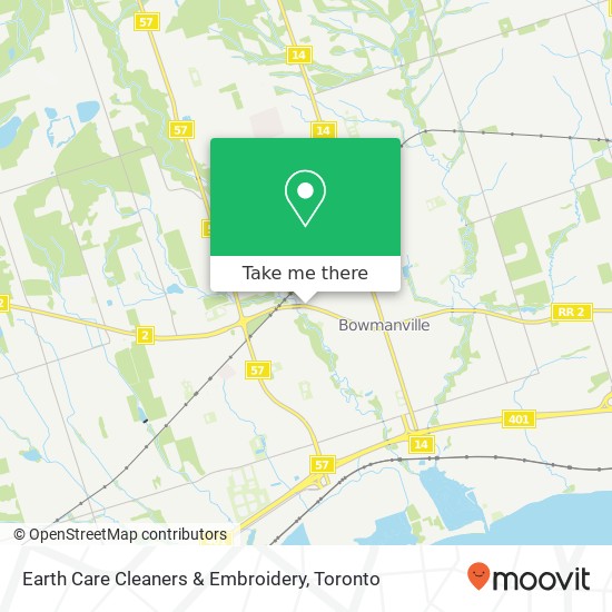 Earth Care Cleaners & Embroidery map