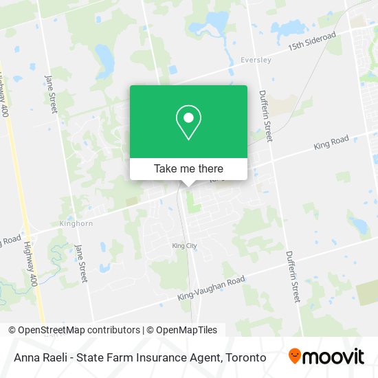 Anna Raeli - State Farm Insurance Agent map