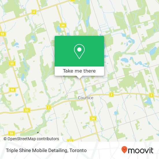 Triple Shine Mobile Detailing map