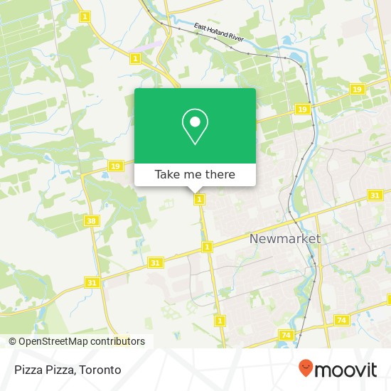 Pizza Pizza map