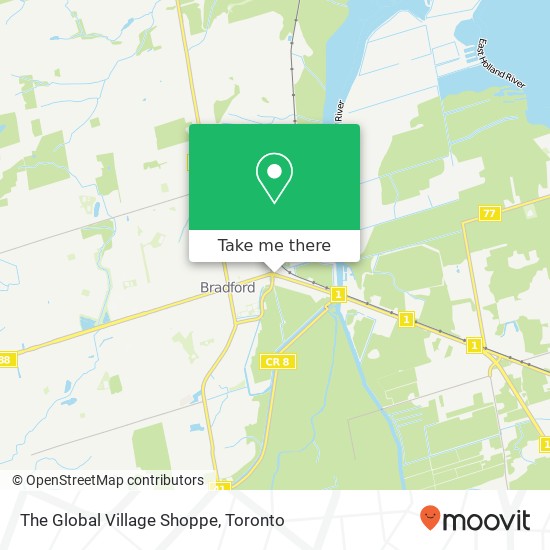 The Global Village Shoppe map