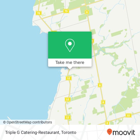 Triple G Catering-Restaurant map