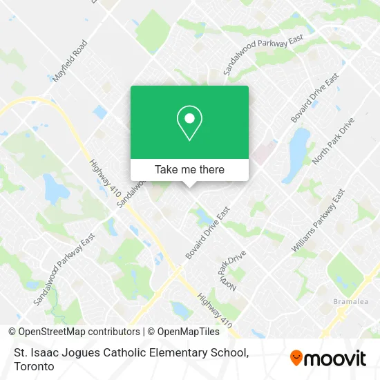 St. Isaac Jogues Catholic Elementary School plan