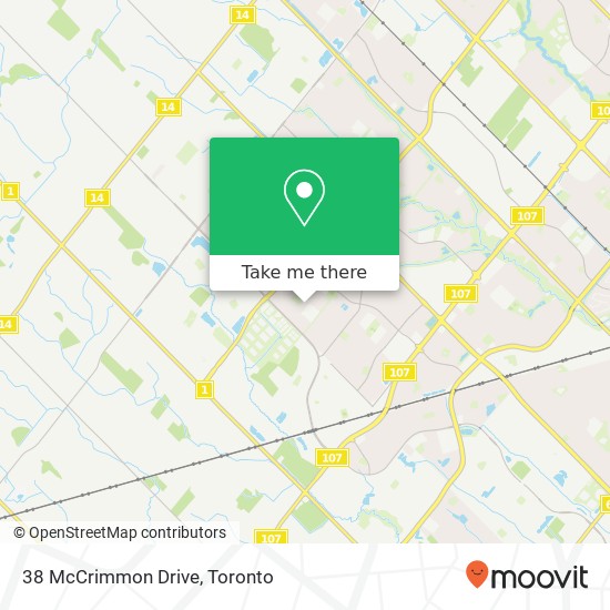 38 McCrimmon Drive map