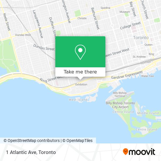 1 Atlantic Ave map