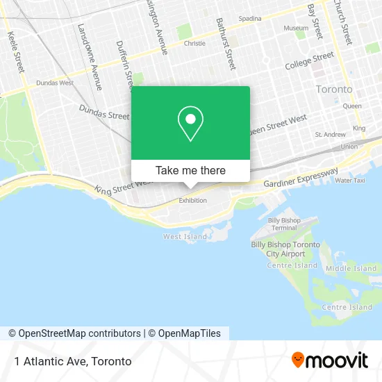 1 Atlantic Ave map