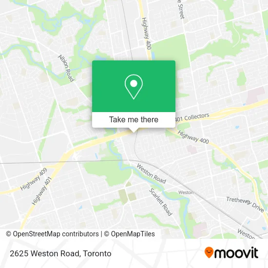 2625 Weston Road map