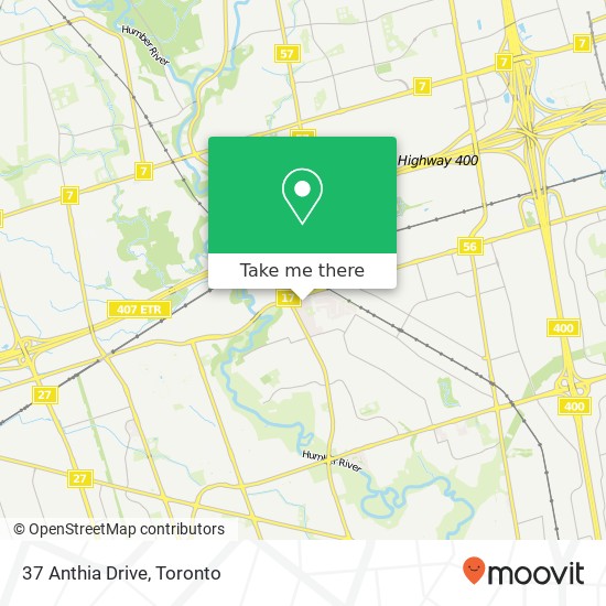 37 Anthia Drive map