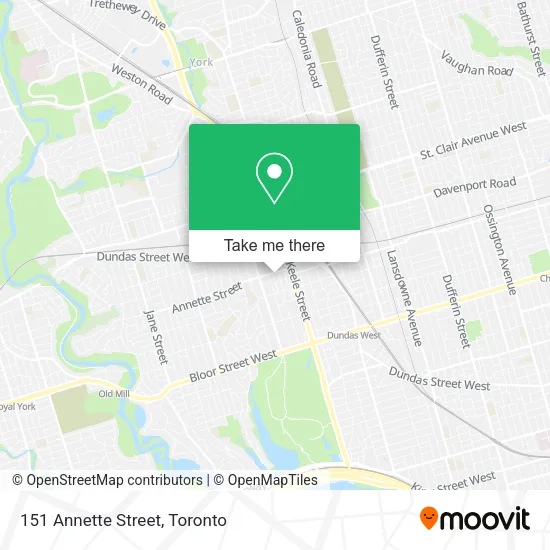 151 Annette Street map