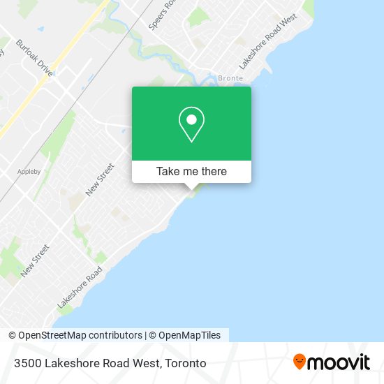 3500 Lakeshore Road West map