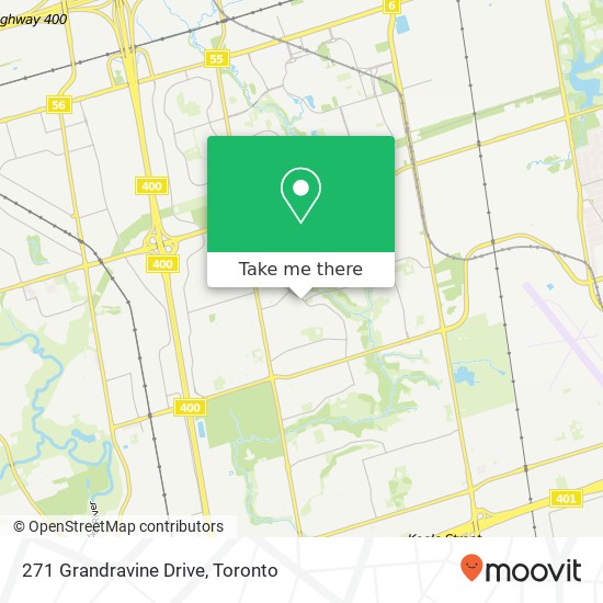 271 Grandravine Drive map