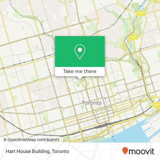 Hart House Building map