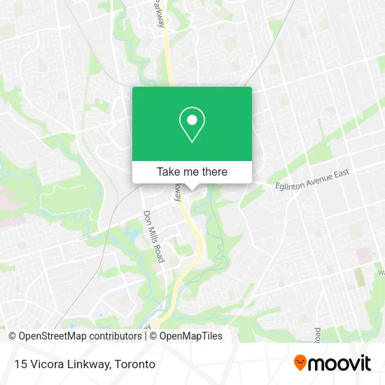15 Vicora Linkway map