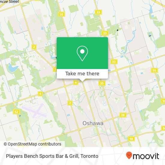 Players Bench Sports Bar & Grill map