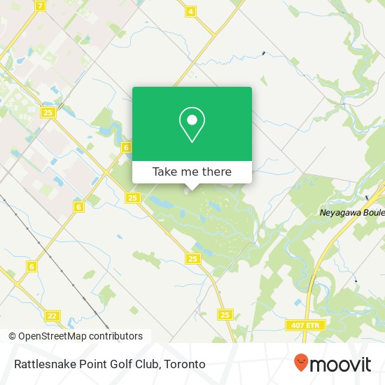 Rattlesnake Point Golf Club plan