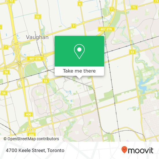 4700 Keele Street map