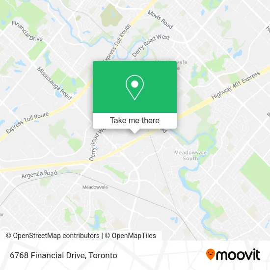 6768 Financial Drive map