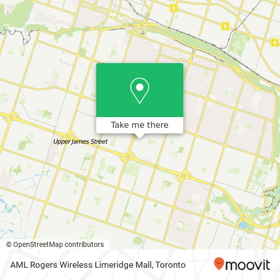 AML Rogers Wireless Limeridge Mall map