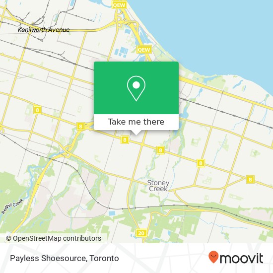 Payless Shoesource map