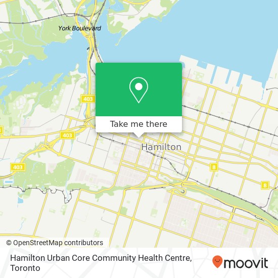 Hamilton Urban Core Community Health Centre plan