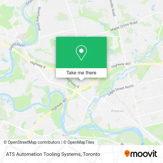 ATS Automation Tooling Systems map