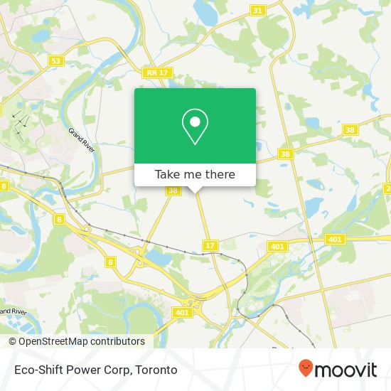 Eco-Shift Power Corp map