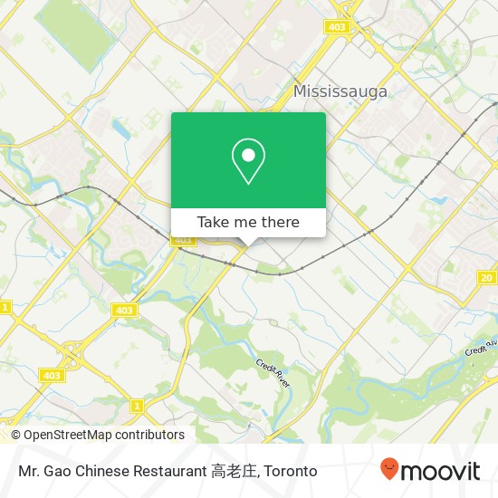 Mr. Gao Chinese Restaurant 高老庄 map