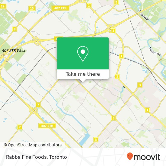 Rabba Fine Foods map