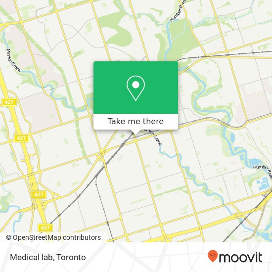 Medical lab map